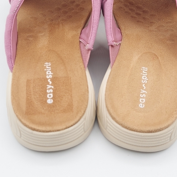 Easy Spirit Tasia Crossband Slip-on Sandal Light Purple/Rose Women's Size 8.5W - Picture 6 of 10